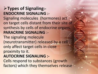 Signal tranduction | PPTX