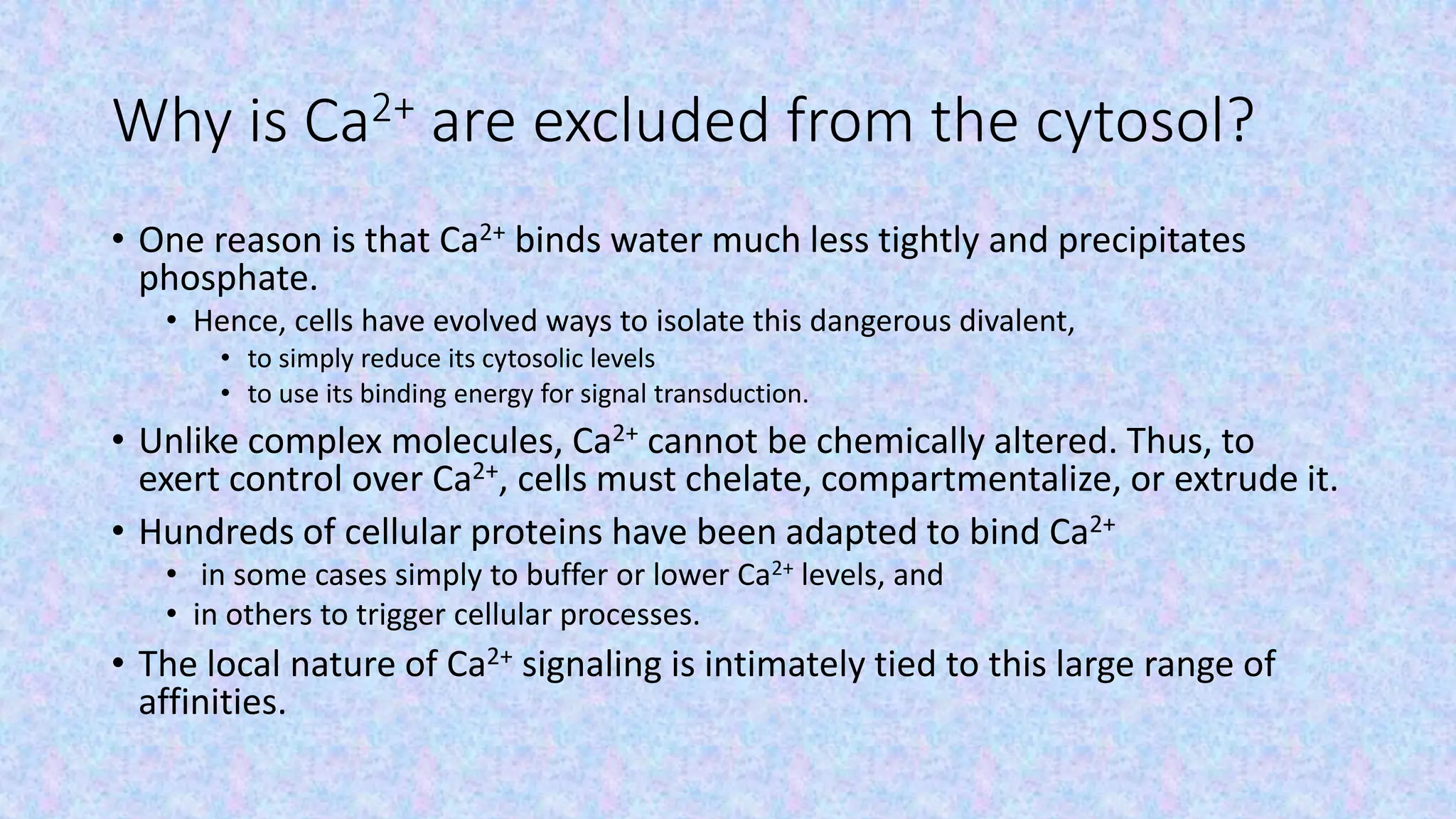 Second messengers in Signal transduction (Calcium ions) | PDF