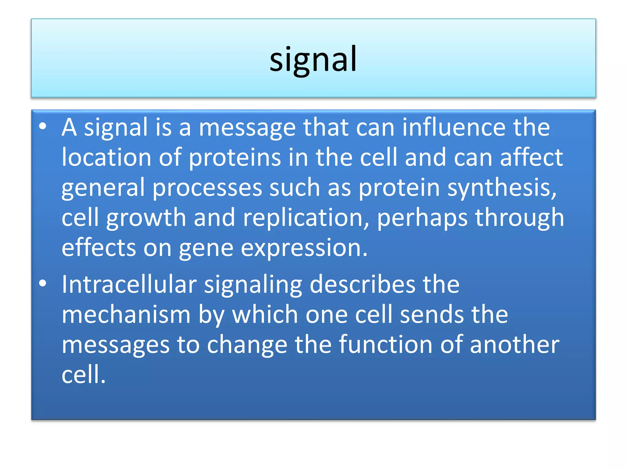 Signal transduction and hormone receptor complex | PPTX
