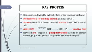 Signal transduction in plant defense responses | PPTX