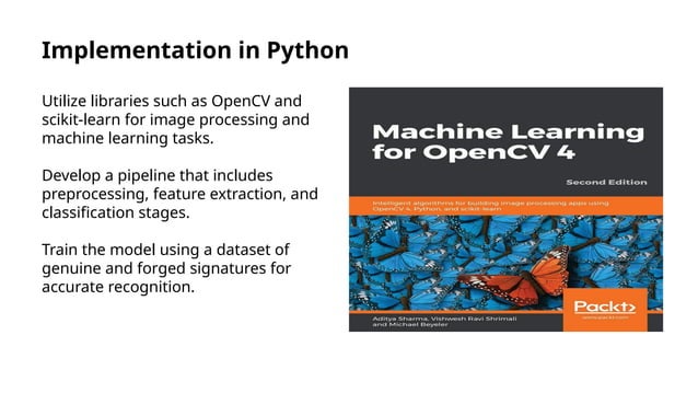 Signature Recognition System Using Python With Conclusion.pptx
