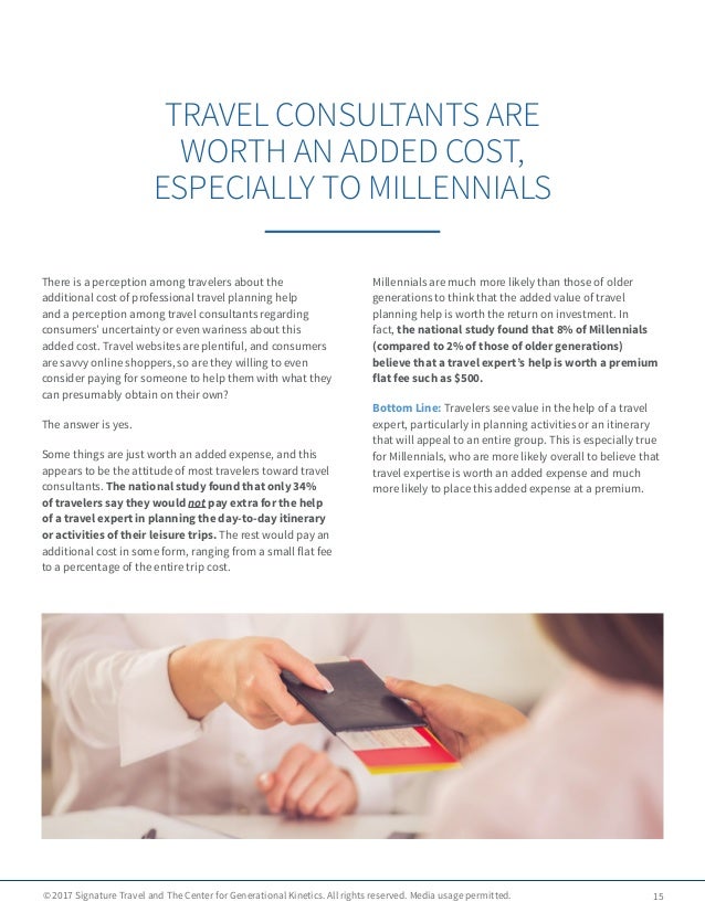 Signature Travel Network 2017 The new travel reality by Generation