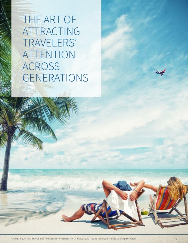 Signature Travel Network 2017 The new travel reality by Generation