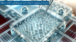 s
Microfluidique en microgouttes
 