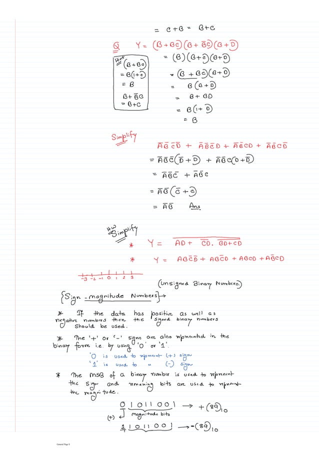 Signed binary operation | PDF