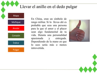 Significado de los anillos según dónde lo lleves