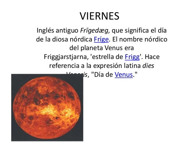 Significado de los dias de la semana Aparador Significado Cocina ~ Significado de los dias de la semana