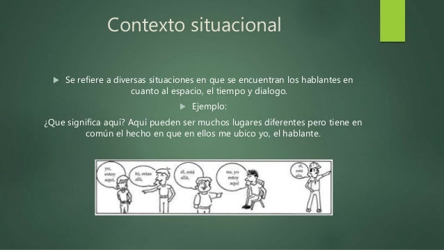 Significado y contexto