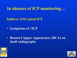 Significance of beaten copper appearance on skull radiographs in ...