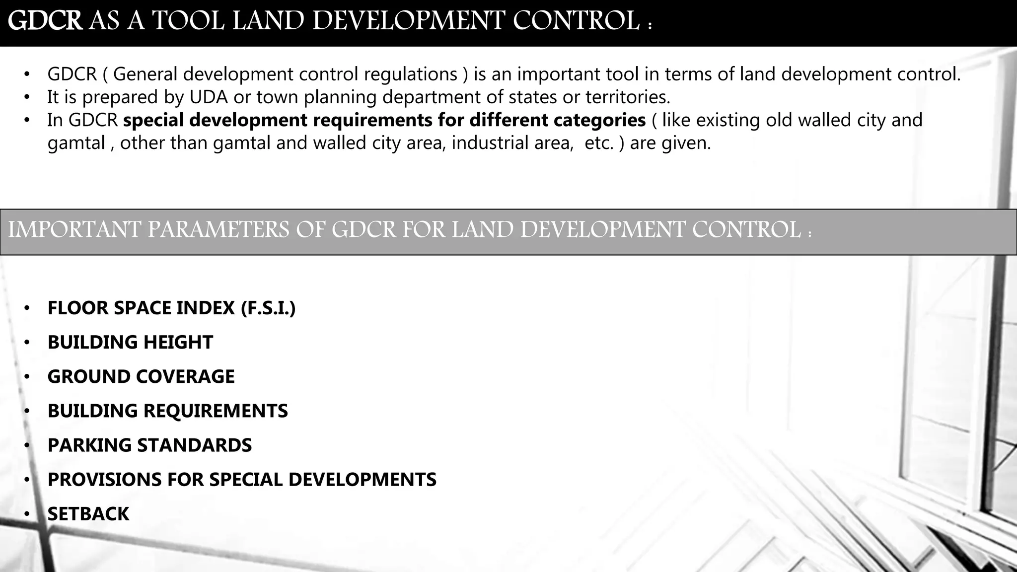 Significance of land development control | PPTX