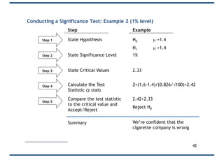 Significance Tests | PDF