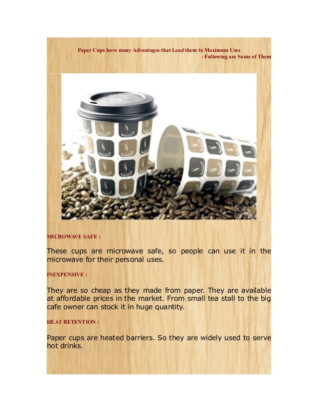 Significant Facts Of Paper Coffee Cups That Everyone Should Know