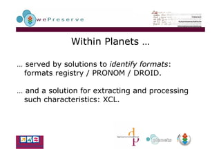 Significant Characteristics In Planets Manfred Thaller