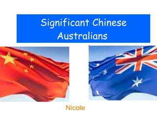 Significant Chinese Australians   Nicole 