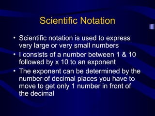 Comprehensive Guide to Significant Figures and Scientific Notation in ...