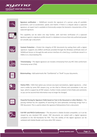 Significant Server Platform SIGNificant Enterprise Platform (Server based) | PDF