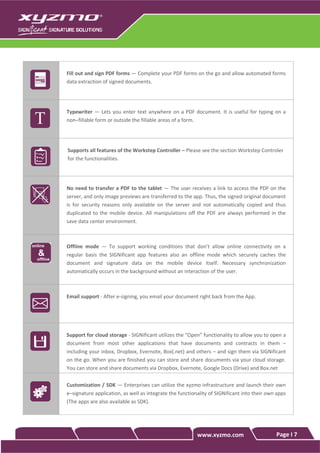 Significant Server Platform SIGNificant Enterprise Platform (Server based) | PDF