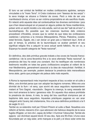 Significat del toro a les cultures de l'antiguitat | PDF