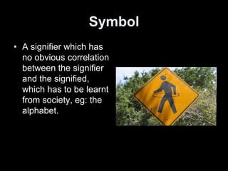 Signifier And Icon - AS COMMS | PPT
