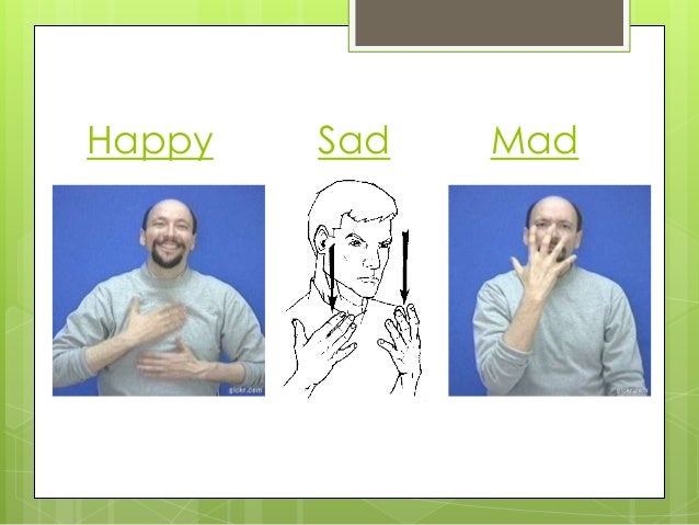 How To Say Mad In Sign Language