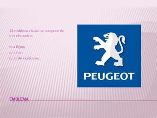 Emblema El emblema clásico se compone de tres elementos:una figuraun títuloun texto explicativo.