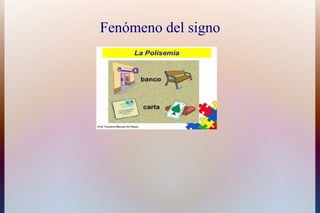 Fenómeno del signo