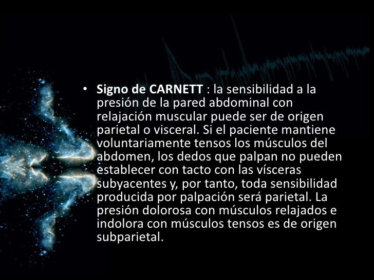 Signos Abdominales