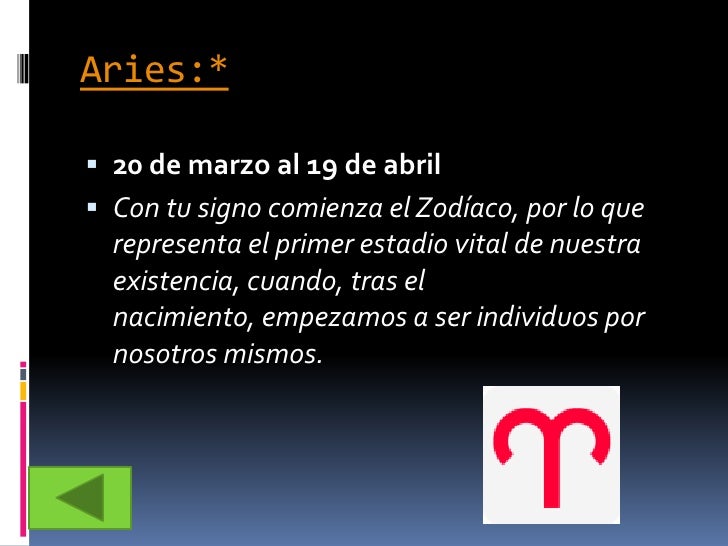 Signos Del Zodiaco