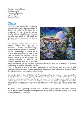 Signos del zodiaco | PDF