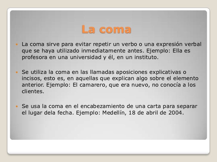 Signos de puntuación
