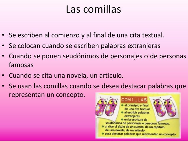 Signos de puntuación