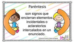 SIGNOS DE PUNTUACIÓN