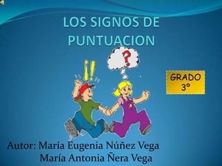 LOS SIGNOS DE PUNTUACION Slide 1