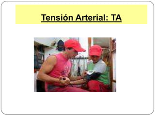 Tensión Arterial: TA