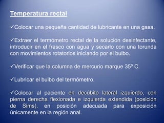 Temperatura Bucal