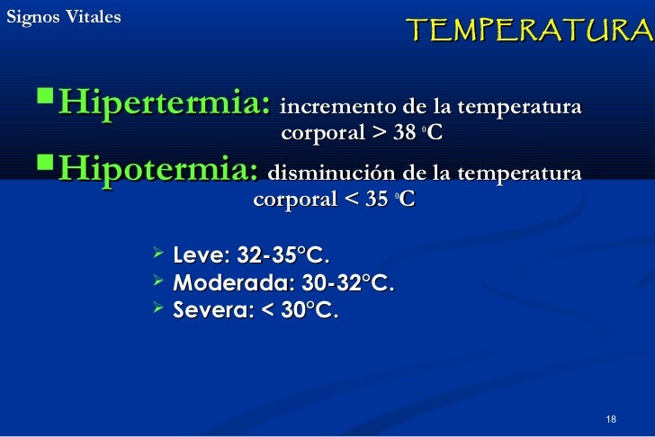 Signos vitales