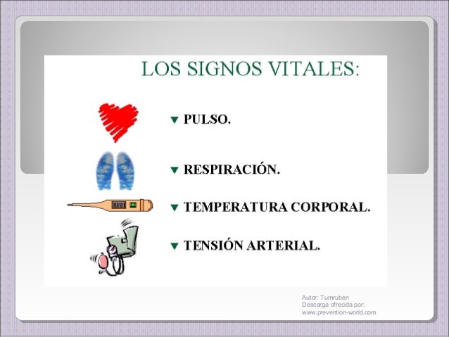 Signos vitales