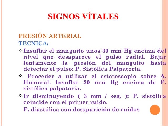 Signos vitales Signos vitales