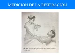MEDICION DE LA RESPIRACIÓN
 