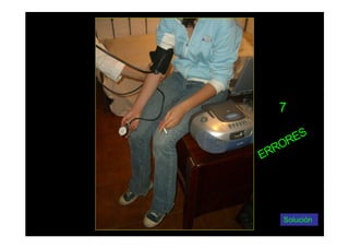 Solución
ERRORES
7
 