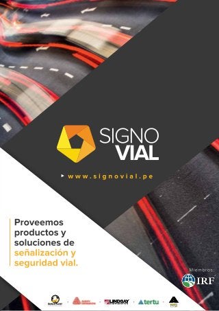 SIGNO VIAL - Productos & Soluciones en Señalizacion vial