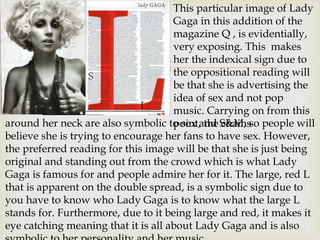 RESEARCH & PLANNING - Signs & Signifiers Textual Analysis of Music Magazines