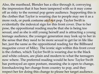 RESEARCH & PLANNING - Signs & Signifiers Textual Analysis of Music Magazines