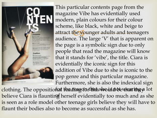 RESEARCH & PLANNING - Signs & Signifiers Textual Analysis of Music Magazines