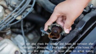 Signs And Symptoms of Radiator Leak PPTX