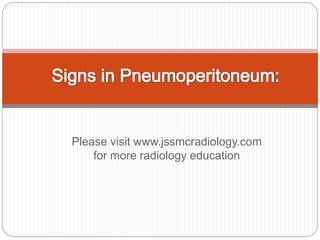 Please visit www.jssmcradiology.com
for more radiology education
 
