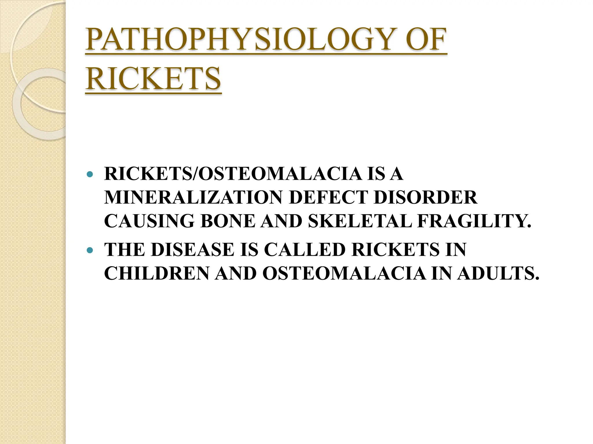 Rickets: a bone softening disease radiologic signs | PPTX | Thyroid ...