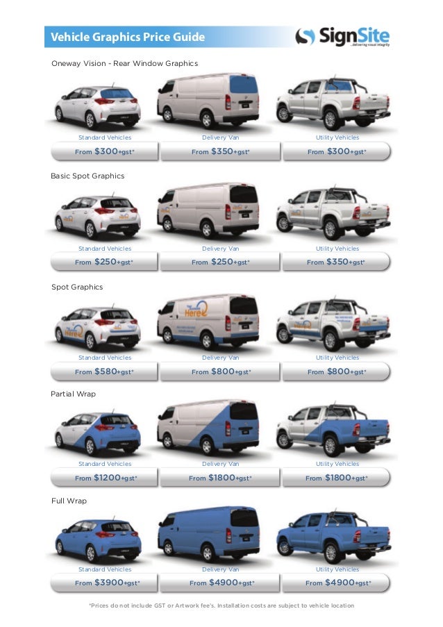 graphics vehicle guide signsite wrap vehicles slideshare upcoming delivery spot