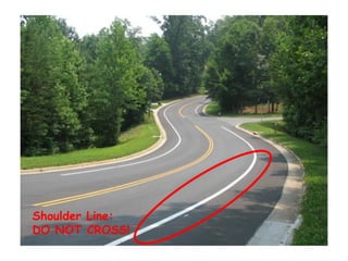 Shoulder Line:
DO NOT CROSS!
 