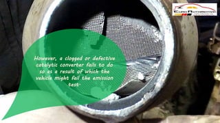 Signs of a Clogged Catalytic Converter in a Car PPTX